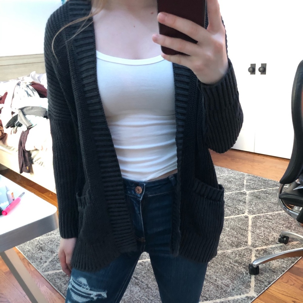 Abercrombie & Fitch Black Cardigan